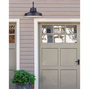 Canarm LED Outdoor 12in Wall Sconce | Modern Black Metal and Acrylic | Entryway & Patio | 2400 Lumens, 3000K, 39W | Model LBL167A14WACBK
