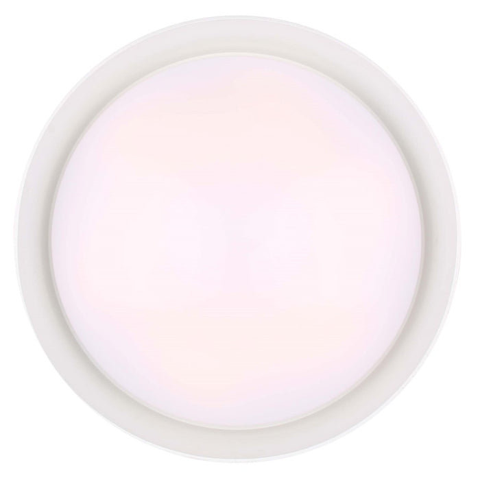 Canarm Adira 1 Light LED 22" Chandelier, White