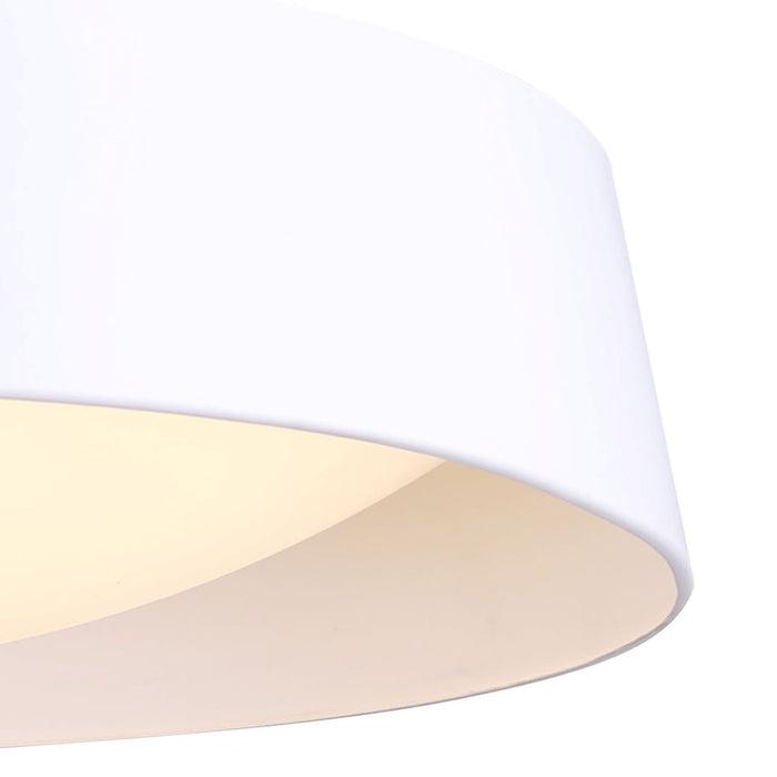 Canarm Adira 1 Light LED 22" Chandelier, White