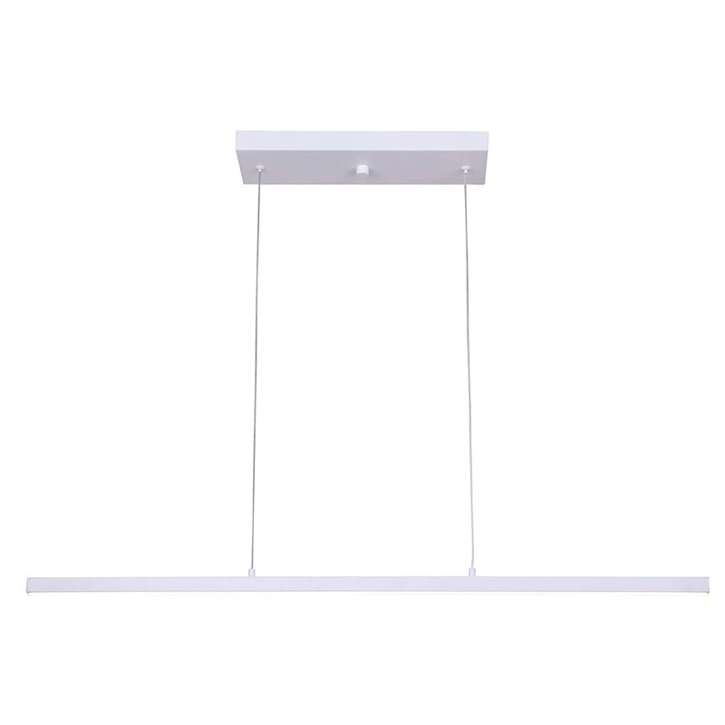 Canarm Maxton 1 Light 36" Chandelier, White