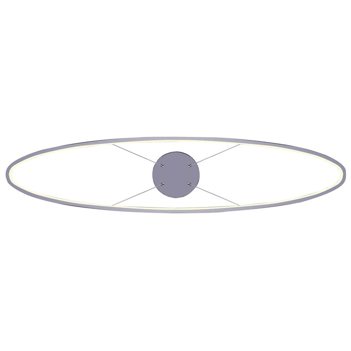 Canarm Laila 1 Light 37" Chandelier, Chrome