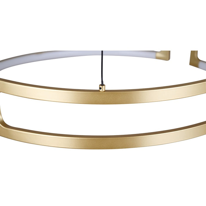 Canarm Bettony 1 Light 24" Chandelier, Gold