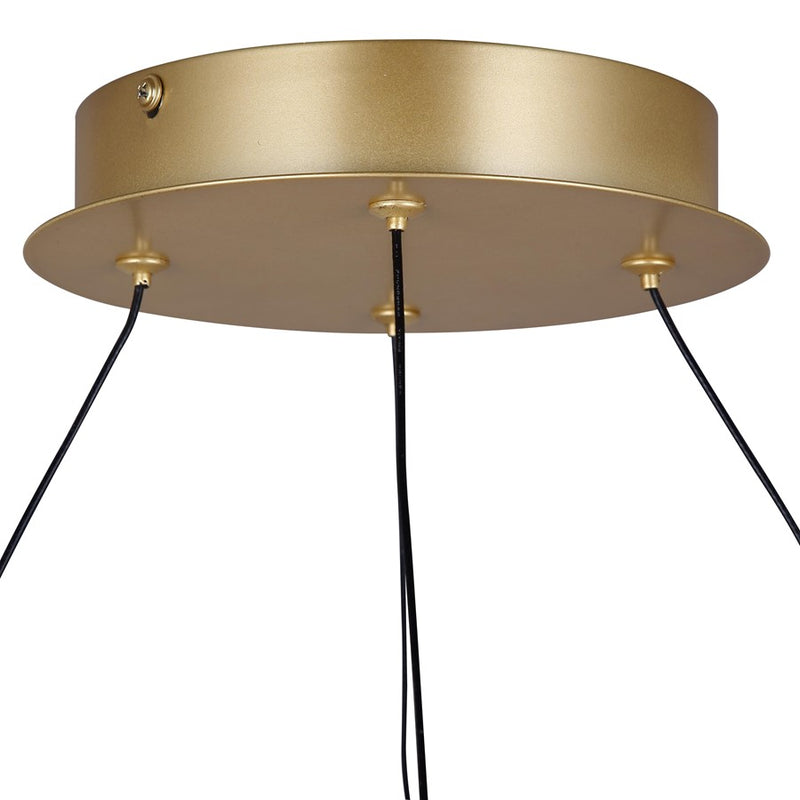 Canarm Bettony 1 Light 24" Chandelier, Gold