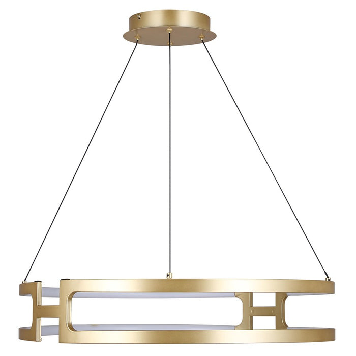 Canarm Bettony 1 Light 24" Chandelier, Gold