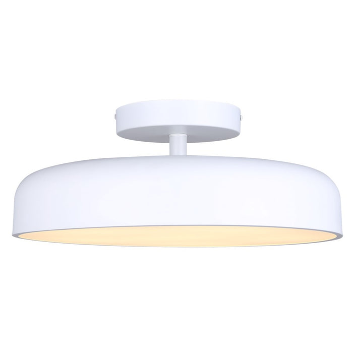 Canarm Zaria 1 Light 18.25" Chandelier, White