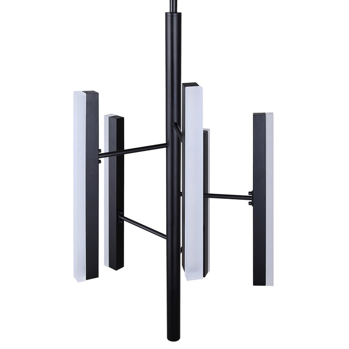 Canarm Yavin 5 Light 13.13" Chandelier, Black