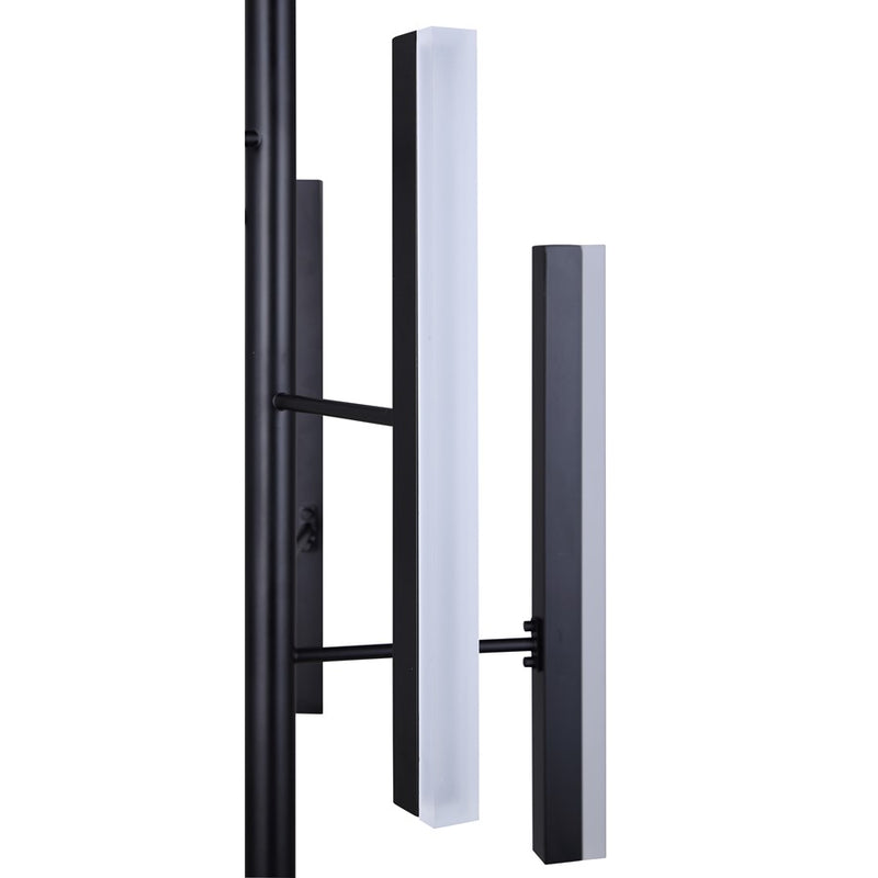 Canarm Yavin 5 Light 13.13" Chandelier, Black