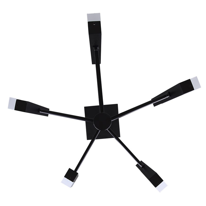 Canarm Yavin 5 Light 13.13" Chandelier, Black