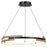 Canarm Azria 6 Light LED 23.75" Chandelier, Matte Black - LCH283A24BKB