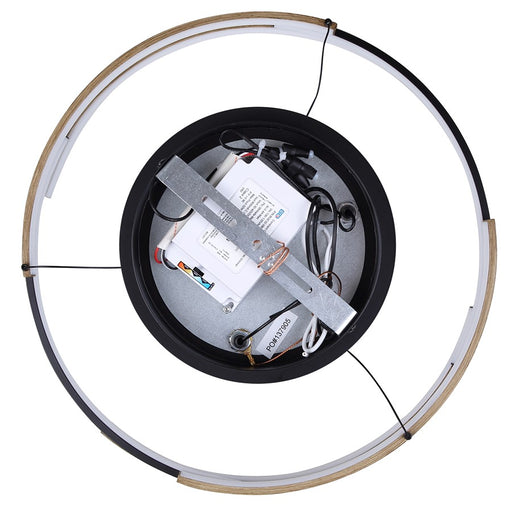 Canarm Azria 6 Light LED 23.75" Chandelier, Matte Black