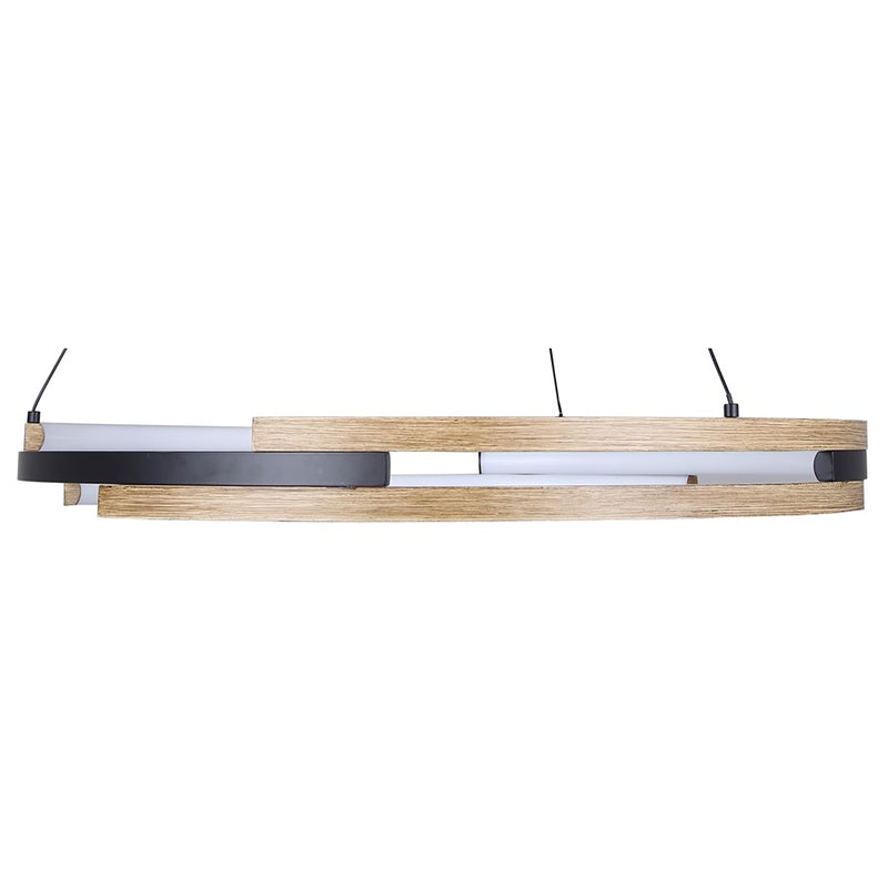 Canarm Azria 6 Light LED 23.75" Chandelier, Matte Black
