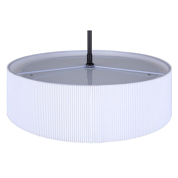 Canarm Carmynn 1 Light LED 16.5" Chandelier, Black