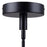 Canarm Carmynn 1 Light LED 16.5" Chandelier, Black