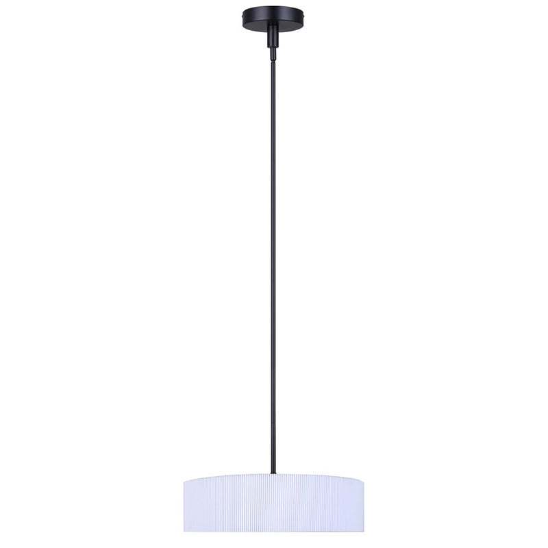 Canarm Carmynn 1 Light LED 16.5" Chandelier, Black