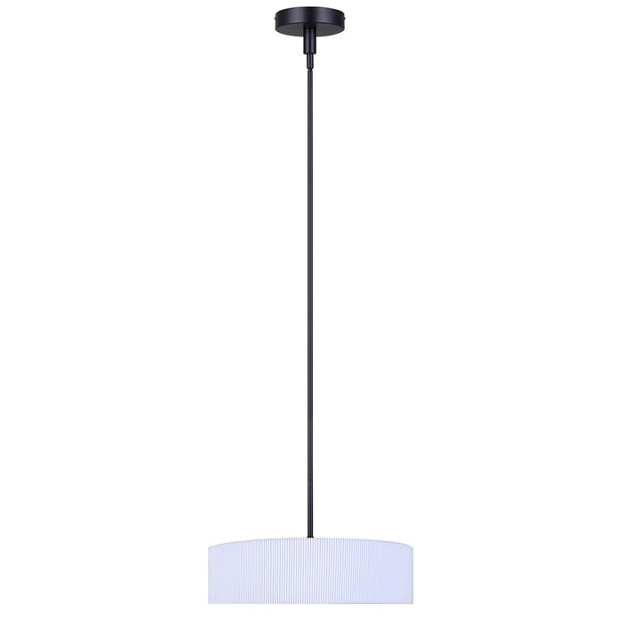 Canarm Carmynn 1 Light LED 16.5" Chandelier, Black