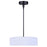 Canarm Carmynn 1 Light LED 16.5" Chandelier, Black