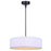 Canarm Carmynn 1 Light LED 22.25" Chandelier, Black
