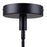 Canarm Carmynn 1 Light LED 22.25" Chandelier, Black