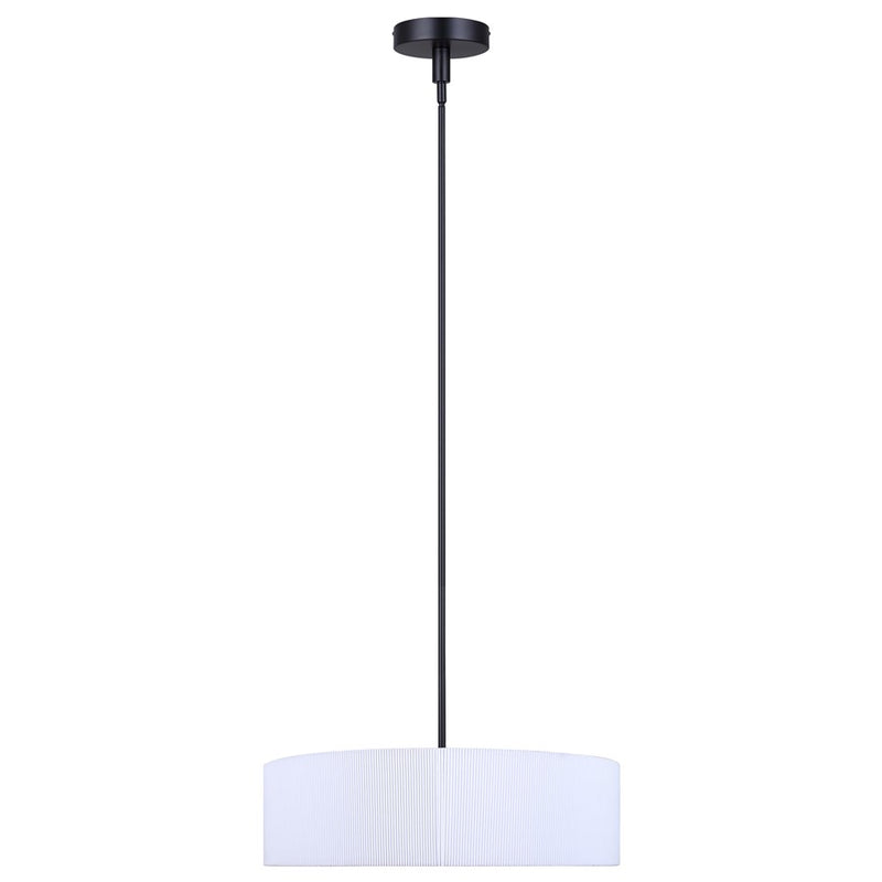 Canarm Carmynn 1 Light LED 22.25" Chandelier, Black