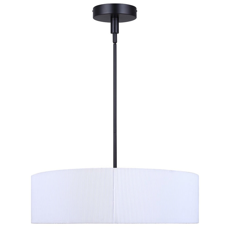 Canarm Carmynn 1 Light LED 22.25" Chandelier, Black