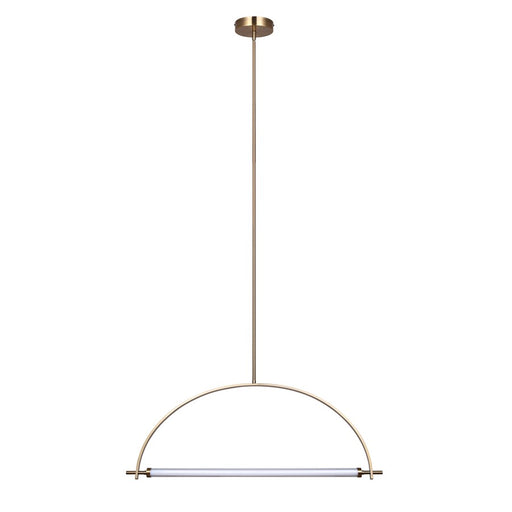 Canarm Keaton 1 Light 33.5" Chandelier, Gold