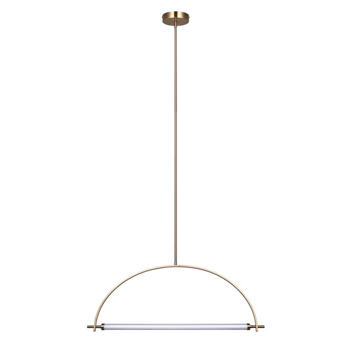 Canarm Keaton 1 Light 33.5" Chandelier, Gold