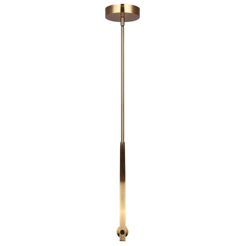 Canarm Keaton 33in 1-Light LED Chandelier | Modern Gold Aluminum and Steel | Dining Room & Kitchen Island | 33.5 x 33.5 x 16.75 in | Model LCH319A33GD