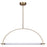 Canarm Keaton 1 Light 33.5" Chandelier, Gold
