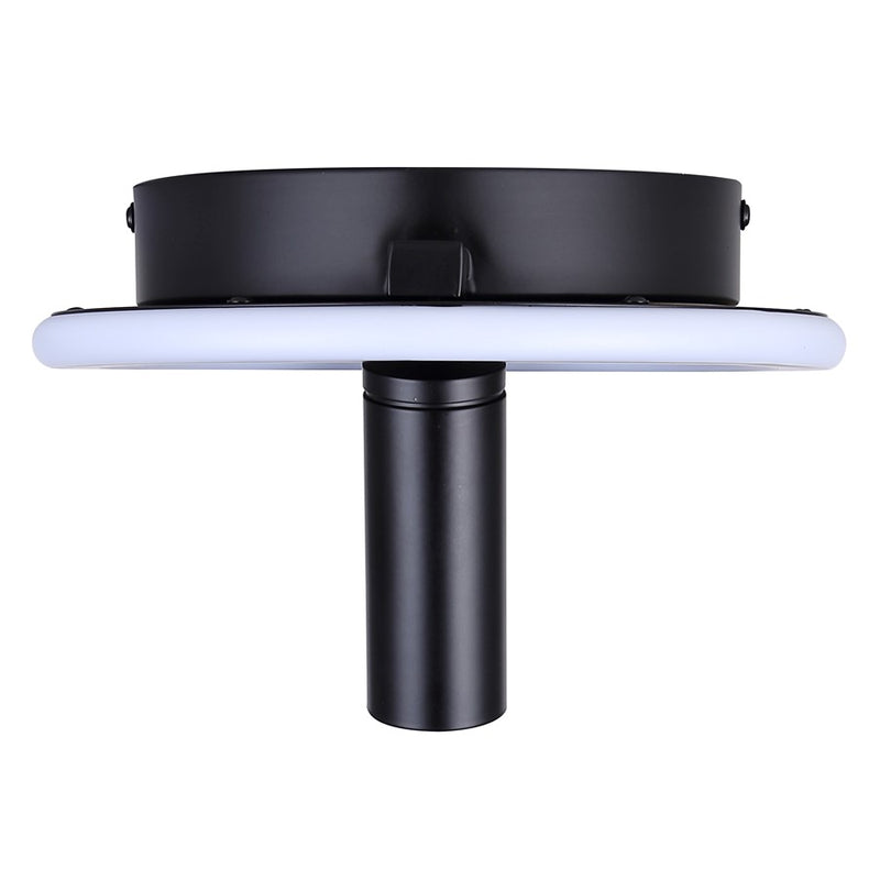 Canarm Denver 2 Light Flush Mount, Black