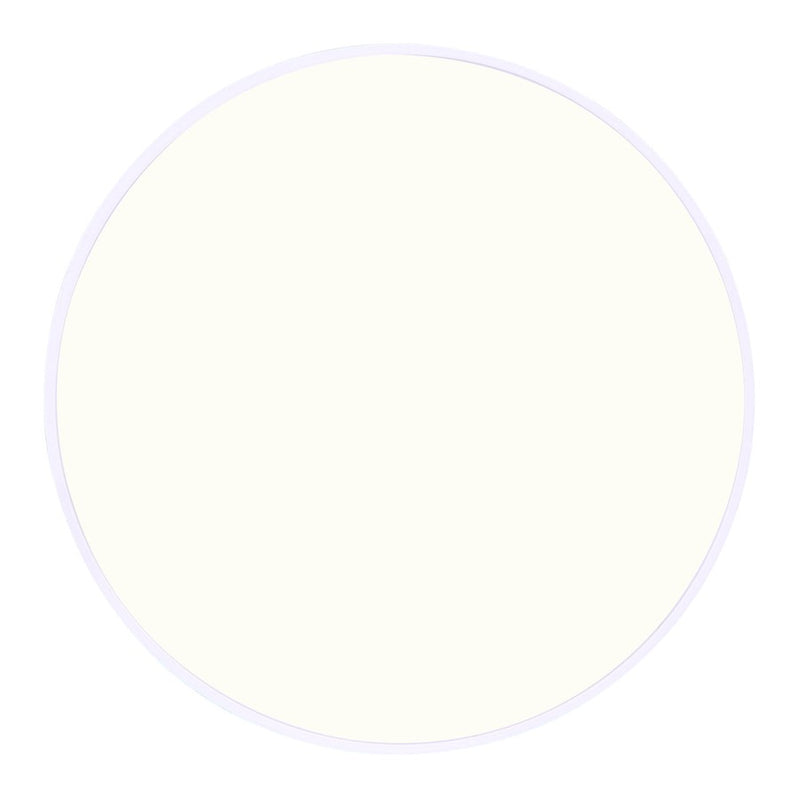 Canarm LED-CP5D10-WT 4.7in 1-Light Low Profile Disk Light | White | Under Cabinet & Hallway | 4.7 x 4.7 x 0.77 in | Model LED-CP5D10-WT