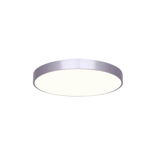 Canarm LED-CP7D10-BN 6.7in 1-Light Low Profile Disk Light | Brushed Nickel | Under Cabinet & Hallway | 6.7 x 6.7 x 0.77 in | Model LED-CP7D10-BN