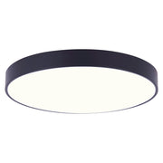 Canarm 9in 1-Light LED Disk Light | Black Finish | Under Cabinet & Accent Lighting | 9 x 9 x 1 in | Model LED-CP9D10-BK