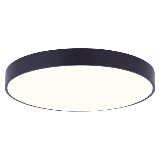Canarm 9in 1-Light LED Disk Light | Black Finish | Under Cabinet & Accent Lighting | 9 x 9 x 1 in | Model LED-CP9D10-BK