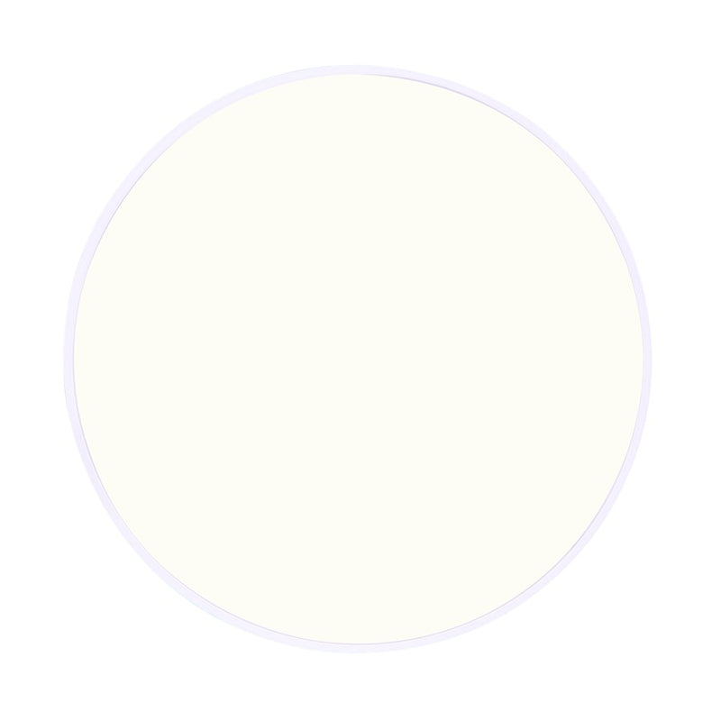 Canarm 9in 1-Light LED Disk Light | White Finish | Under Cabinet & Accent Lighting | 9 x 9 x 1 in | Model LED-CP9D10-WT