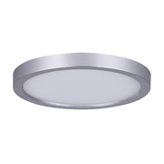 Canarm LED-SM55DL-BN-C 5.5in 1-Light LED Disk Light | Brushed Nickel Surface Mount | Kitchen & Bathroom | 5.5 x 1 x 1 in | Model LED-SM55DL-BN-C