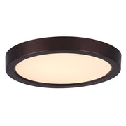 Canarm LED-SM55DL-ORB-C 5.5in 1-Light LED Disk Light | Oil Rubbed Bronze Surface Mount | Kitchen & Hallway | 5.5 x 1 x 1 in | Model LED-SM55DL-ORB-C
