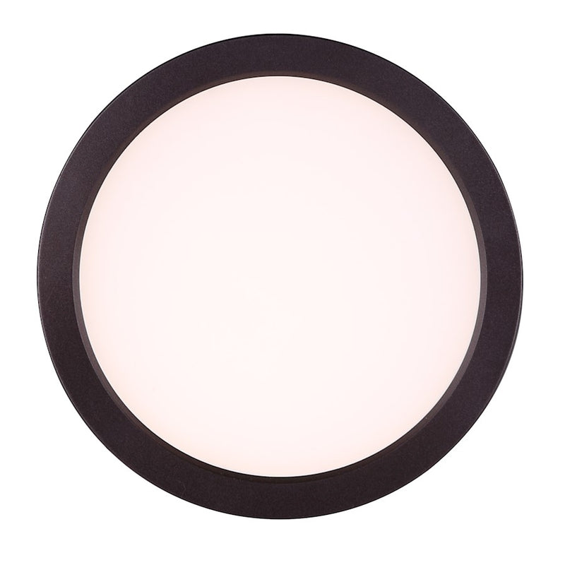 Canarm LED-SM55DL-ORB-C 5.5in 1-Light LED Disk Light | Oil Rubbed Bronze Surface Mount | Kitchen & Hallway | 5.5 x 1 x 1 in | Model LED-SM55DL-ORB-C
