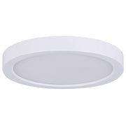 Canarm LED-SM55DL-WT-C 5.5in 1-Light LED Disk Light | White Surface Mount | Kitchen & Bathroom | 5.5 x 1 x 1 in | Model LED-SM55DL-WT-C