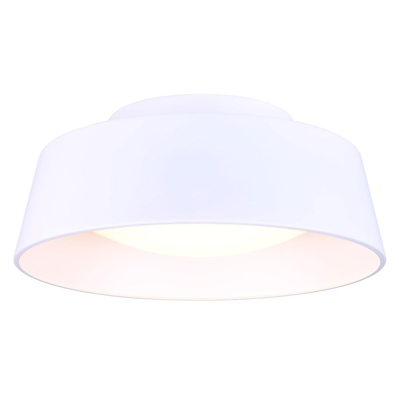 Canarm Adira 1 Light LED 13.75" Flush Mount, White