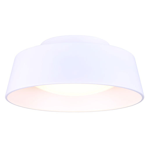 Canarm Adira 1 Light LED 13.75" Flush Mount, White - LFM177A14WH