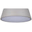 Canarm Jessa 1 Light 12.75" Flush Mount, Brushed Nickel/Green