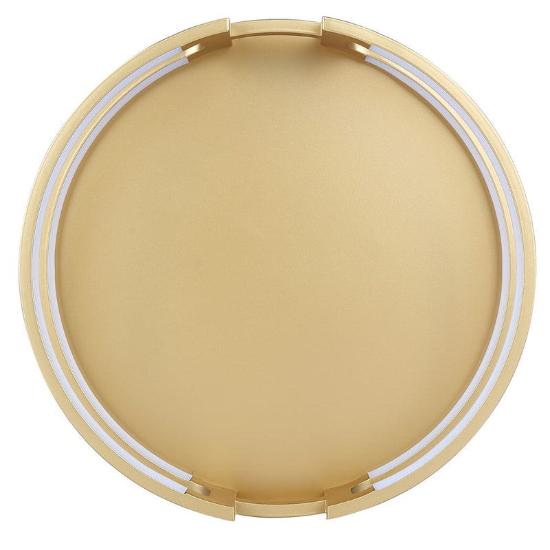 Canarm Bettony LED 15" Flush Mount, Gold