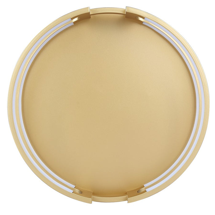 Canarm Bettony LED 15" Flush Mount, Gold