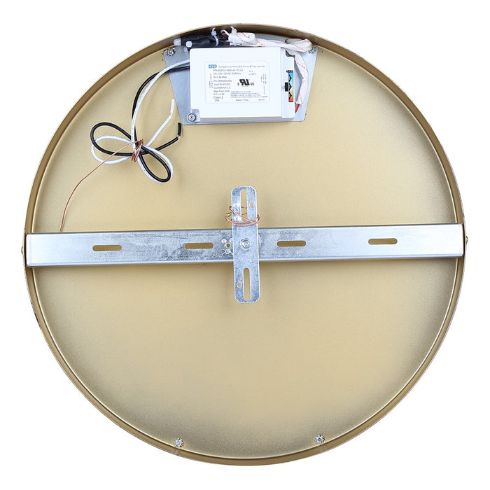 Canarm Bettony LED 15" Flush Mount, Gold