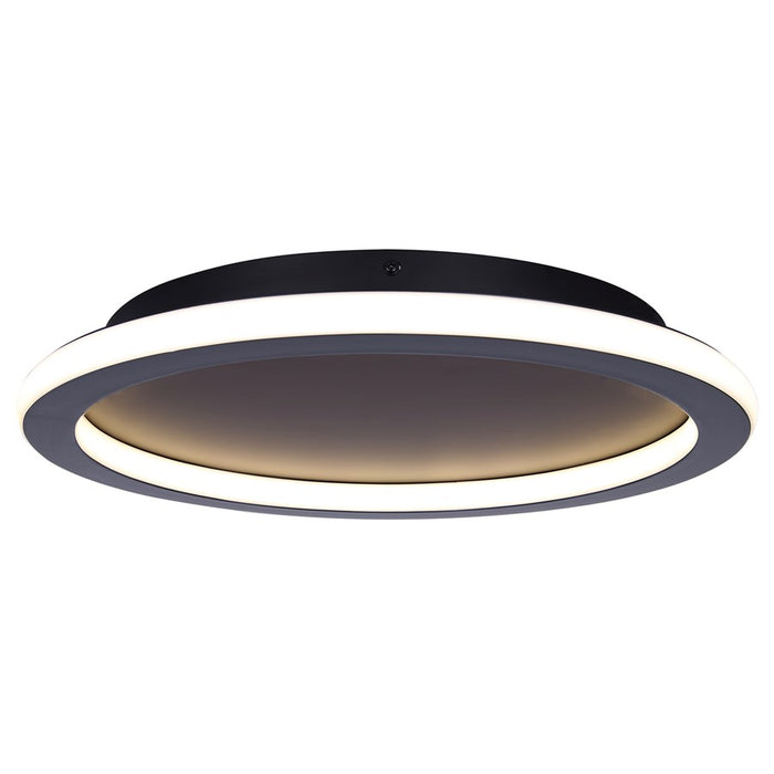 Canarm Gavyn 1 Light 16" Flush Mount, Black