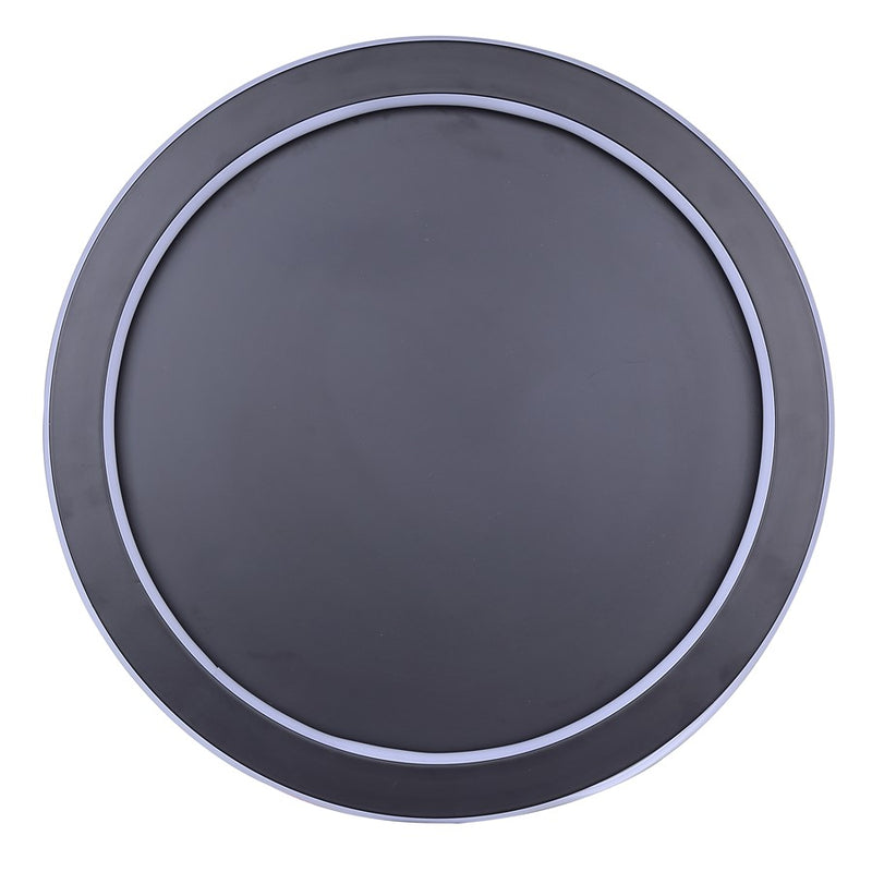Canarm Gavyn 1 Light 16" Flush Mount, Black