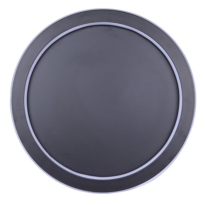 Canarm Gavyn 1 Light 16" Flush Mount, Black