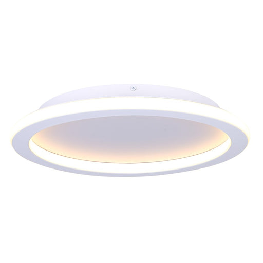Canarm Gavyn 1 Light 16" Flush Mount, White - LFM279A16WH