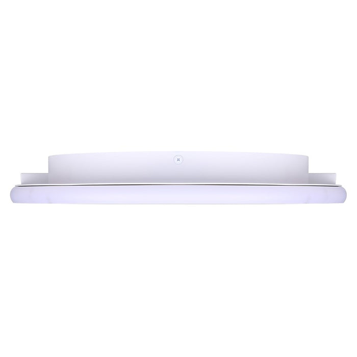 Canarm Gavyn 1 Light 16" Flush Mount, White