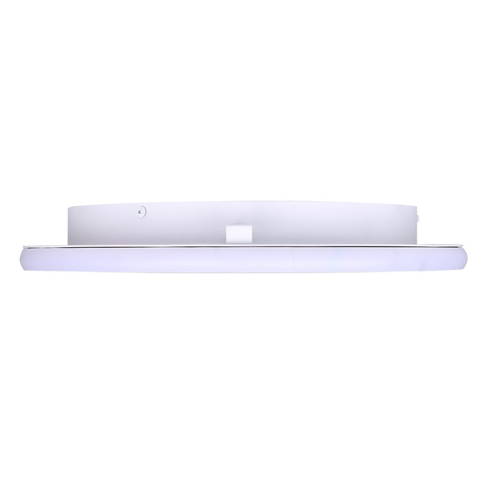 Canarm Gavyn 1 Light 16" Flush Mount, White